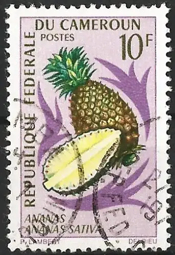Kamerun 1967 - Mi 513 - YT 448 - Fruit : Ananas