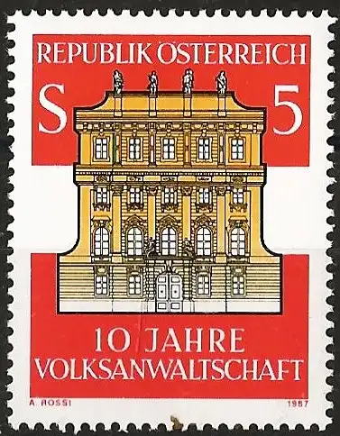 Österreich 1987 - Mi 1891 - YT 1720 - Büro der Ombudsmänner - MNH 