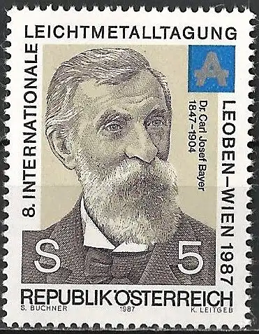 Österreich 1987 - Mi 1889 - YT 1718 - Carl Jozef Bayer - MNH 