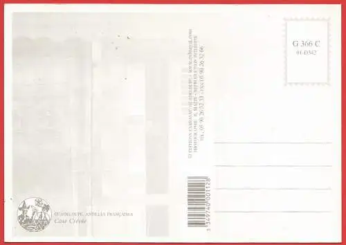 [Ansichtskarte] Guadeloupe ( 971 ) Maison Créole typique / Typisches kreolisches Haus / Typical Creole house. 