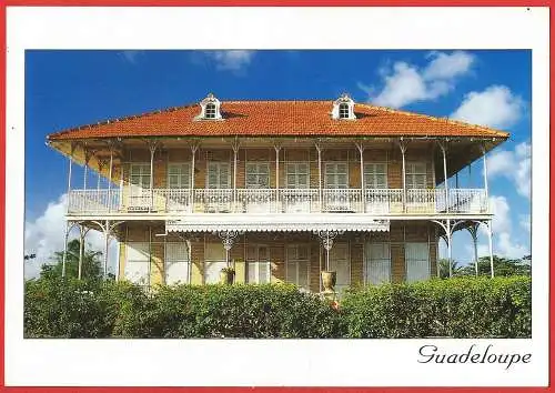 [Ansichtskarte] Guadeloupe ( 971 ) Maison Coloniale de Zévallos / Kolonialhaus / Colonial House. 
