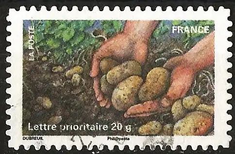 Frankreich 2011 - Mi 5052 I - YT Ad 533 - Fest der Briefmarke - Gemüse : Kartoffel