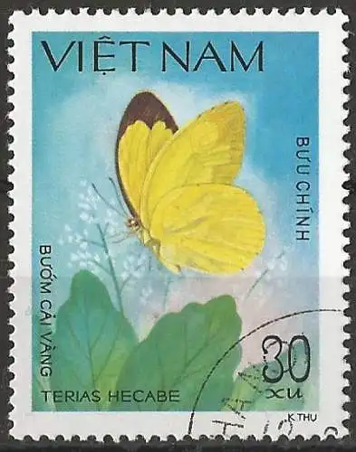 Vietnam 1983 - Mi 1354 - YT 442 - Schmetterling