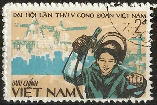 Vietnam 1983 - Mi 1388 - YT 469B - Arbeiter und Branchen