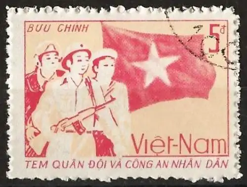 Vietnam 1987 - Mi PF48 - YT F19 - Militär-Franchise-Stempel