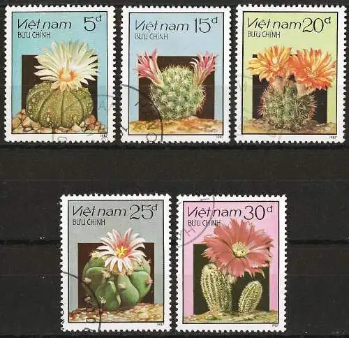 Vietnam 1987 - Mi 1868... - YT 795.. - Kaktus