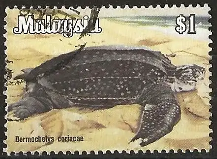 Malaysia 1979 - Mi 193Y - YT 194 - Reptile : Schildkröte