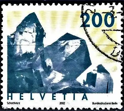 Schweiz 2002 - Mi 1808 - YT 1732 - Bergkristall