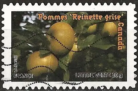 Frankreich 2012 - Mi 5317 - YT Ad 696 - Frucht : Apfel