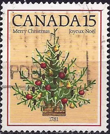 Canada 1981 - Mi 811 - YT 783 - Weihnachtsbaum