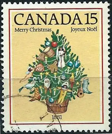Canada 1981 - Mi 812 - YT 784 - Weihnachtsbaum