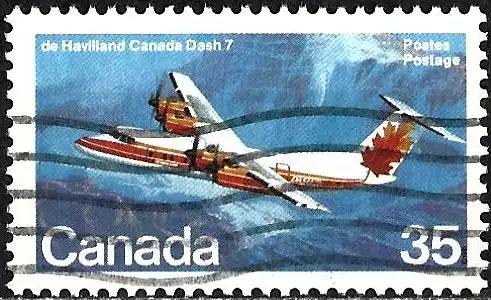 Canada 1981 - Mi 817 - YT 781 - Flugzeug De Havilland Canada Dash 7