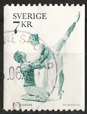 Schweden 1975 - Mi 925y - YT 904 - Balletttänzer - Romeo und Julia