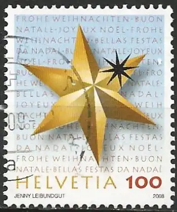 Schweiz 2008 - Mi 2080 - YT 2006 - Weihnachten