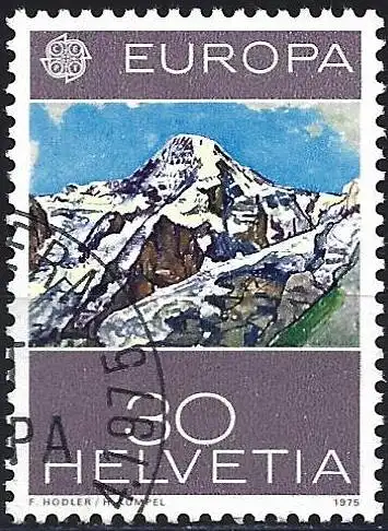Schweiz 1975 - Mi 1050 - YT 980 - Europa CEPT : Gemälde  von Ferdinand Hodler