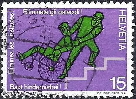 Schweiz 1975 - Mi 1058 - YT 987 - Hilfe für Behinderte