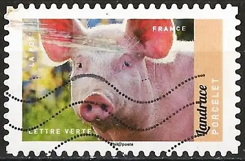 Frankreich 2017 - Mi 6687 - YT Ad 1392 - Schwein