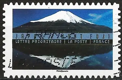 Frankreich 2017 - Mi 6654 - YT Ad 1366 - Jahr des Tourismus : Landschaften der Welt, Japan - Berg Fuji