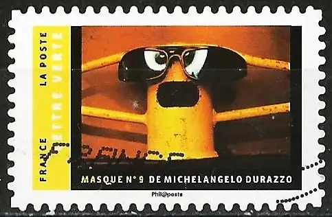 Frankreich 2017 - Mi 6708 - YT Ad 1401 - Maske von Michelangelo Durazzo