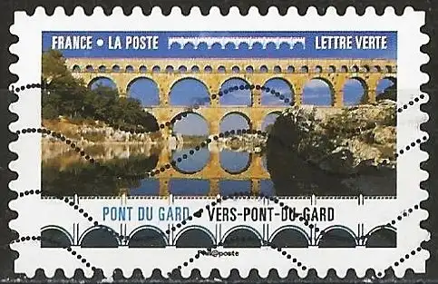 Frankreich 2017 - Mi 6805 - YT Ad 1466 - Berühmte Brücke  "Pont du Gard"
