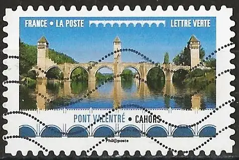 Frankreich 2017 - Mi 6811 - YT Ad 1472 - Berühmte Brücke : Valentré in Cahors