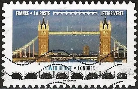 Frankreich 2017 - Mi 6810 - YT Ad 1471 - Berühmte Brücke : Tower Bridge in London