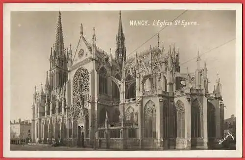 [Ansichtskarte] Frankreich (France) Meurthe-et-Moselle ( 54 ) Nancy : Eglise Saint-Epvre /
Church - Kirche. 