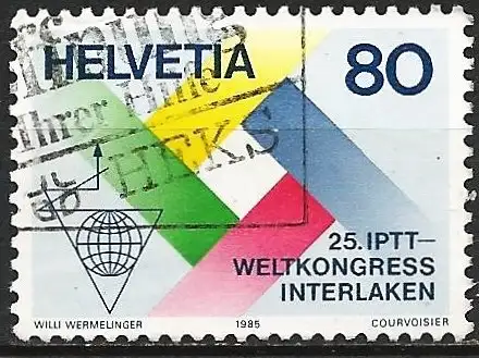 Schweiz 1985 - Mi 1303 - YT 1232 - Postkongress