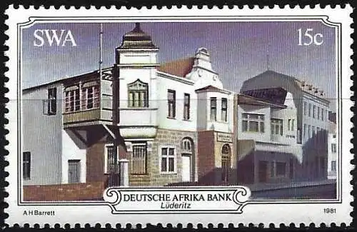 Südwestafrika 1981 - Mi 509 - YT 466 - Deutsche Afrika Bank - MNH
