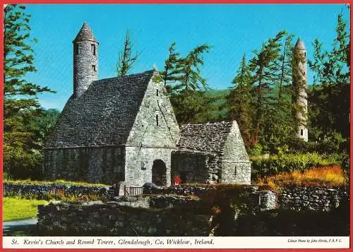 [Ansichtskarte] Irland - Wicklow : Kloster Glendalough / Irlande : Monastère / Ireland : Monastery. 