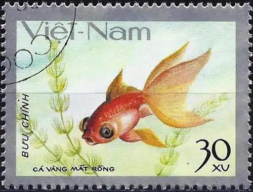 Vietnam 1977 - Mi 934 - YT 75 - Fische