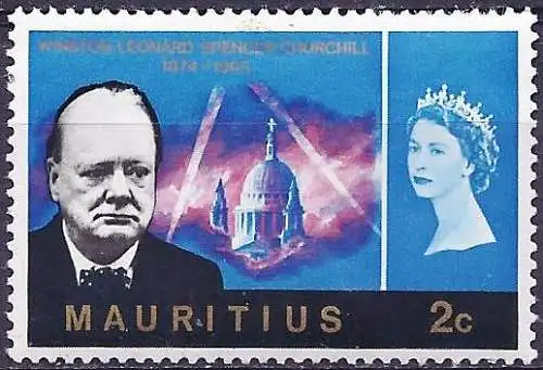 Mauritius 1966 - Mi 287 - YT 285 - Winston Churchill - MH