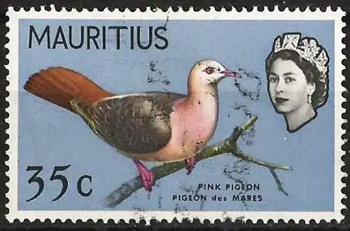 Mauritius 1965 - Mi 276 - YT 274 - Vogel : Taube