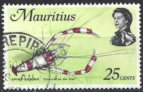 Mauritius 1969 - Mi 338X - YT 336 - Garnele