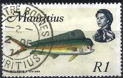 Mauritius 1969 - Mi 345 - YT 343 - Fisch : Seebrasse