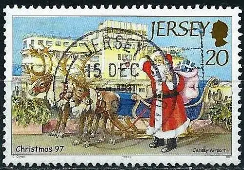 Jersey 1997 - Mi 805 - YT 799 - Weihnachtsmann