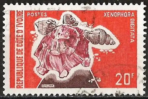 Elfenbeinküste 1972 - Mi 409 - YT 338 - Muschel