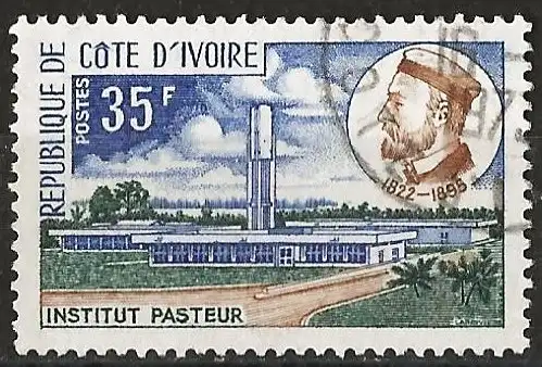 Elfenbeinküste 1972 - Mi 418 - YT 343 - Pasteur-Institut