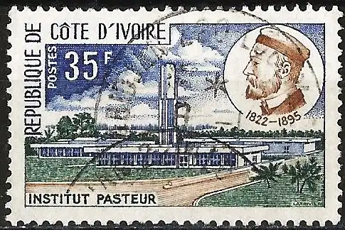 Elfenbeinküste 1972 - Mi 418 - YT 343 - Pasteur-Institut