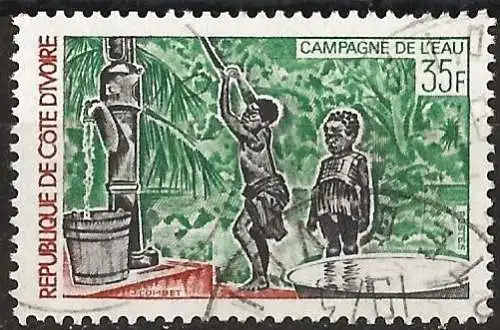 Elfenbeinküste 1972 - Mi 420 - YT 345 - Wasser