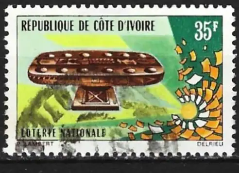 Elfenbeinküste 1971 - Mi 395 - YT 329 - National Lottery