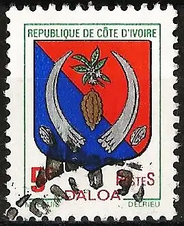 Elfenbeinküste 1973 - Mi 421 - YT 347 - Wappen von Dalao