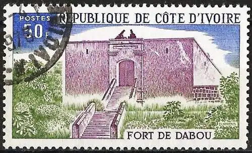 Elfenbeinküste 1975 - Mi 472 - YT 390 -  Festung von Dabou
