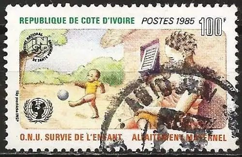 Elfenbeinküste 1985 - Mi 873 - YT 729 - UNICEF