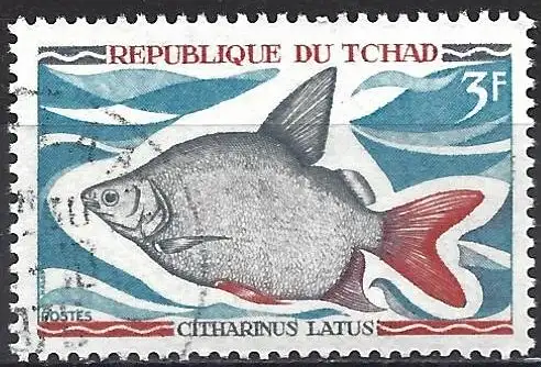 Tschad 1969 - Mi 283 - YT 217 - Fisch