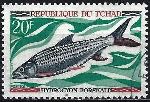 Tschad 1969 - Mi 285 - YT 219 - Fisch