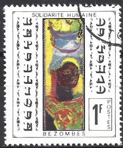 Tschad 1969 - Mi 267 - YT 209 - Gemälde von Bezombes