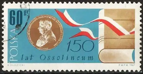 Polen 1967 - Mi 1816 - YT 1668 - Ossolinski-Institut