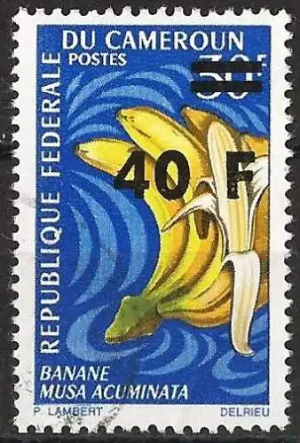 Kamerun 1972 - Mi 708 - YT 533 - Fruit : Banane