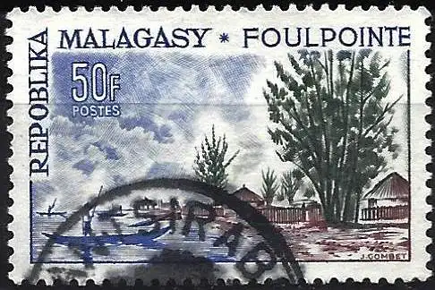 Madagaskar 1962 - Mi 480 - YT 367 - Foulpointe